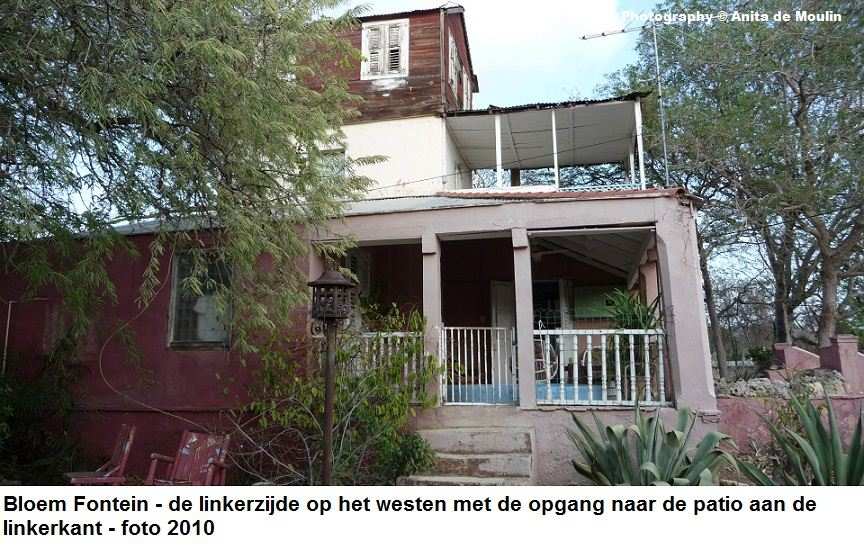 17. Bloem Fontein linkerzijde op het westen met opgang 2010